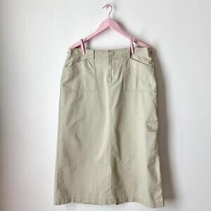 White Stag Vintage Khaki Skirt